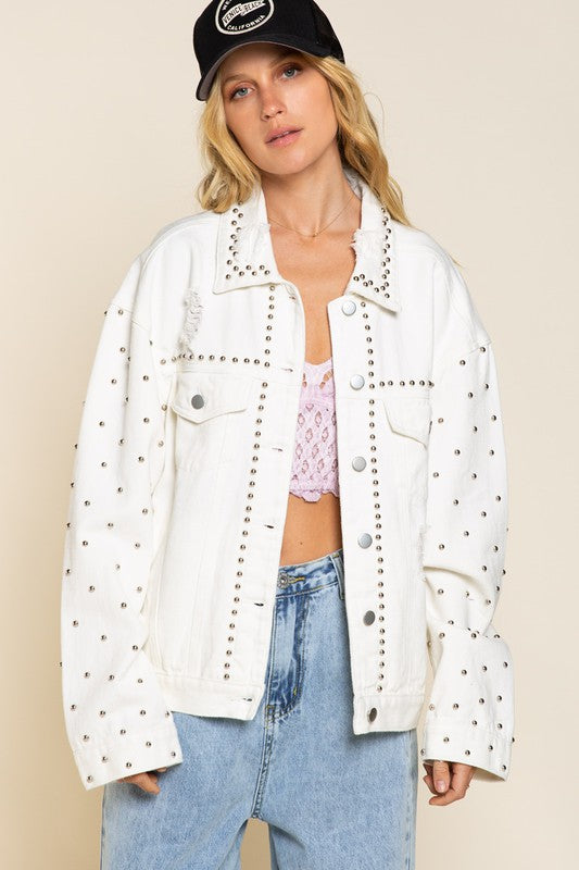 Blake Studded Denim Jacket