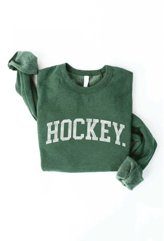 HOCKEY Crewneck Pullover Sweatshirt HOCKEY Crewneck Pullover Sweatshirt
