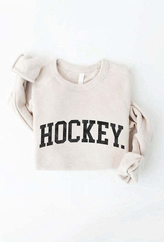 HOCKEY Crewneck Pullover Sweatshirt HOCKEY Crewneck Pullover Sweatshirt