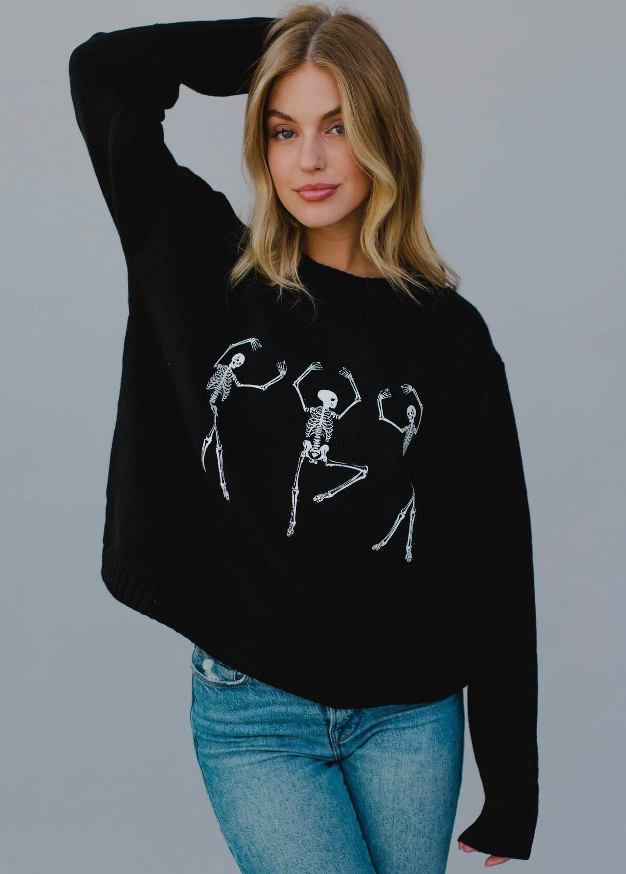 Dancing Skeletons Knit Sweater Dancing Skeletons Knit Sweater