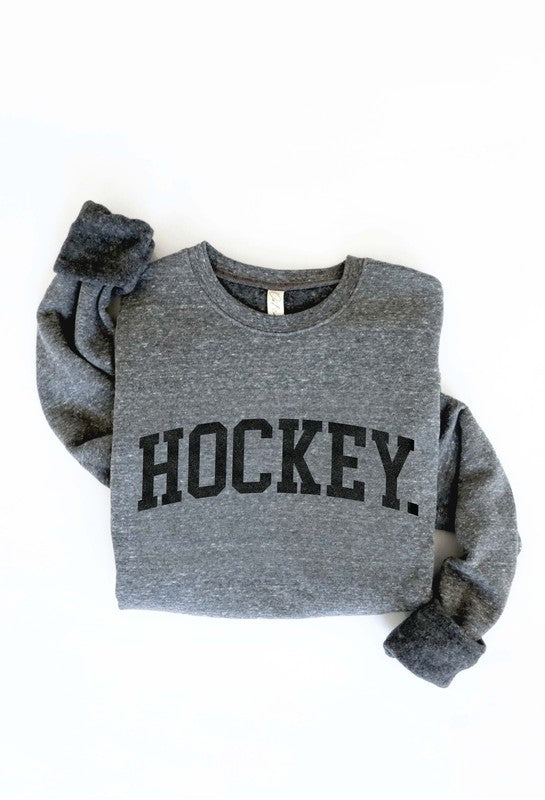 HOCKEY Crewneck Pullover Sweatshirt HOCKEY Crewneck Pullover Sweatshirt