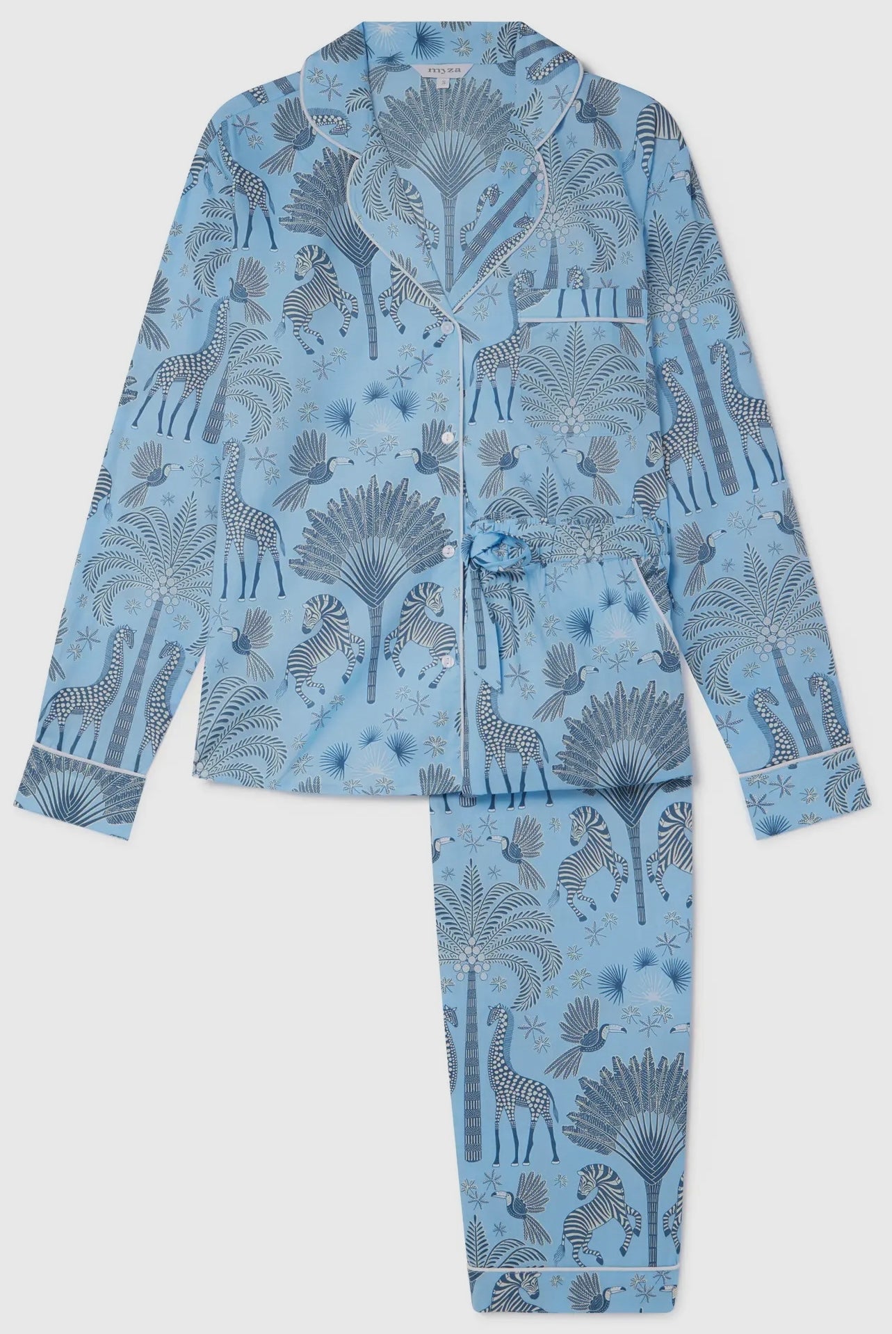 Amara Organic Cotton Pajama Trouser Set Amara Organic Cotton Pajama Trouser Set
