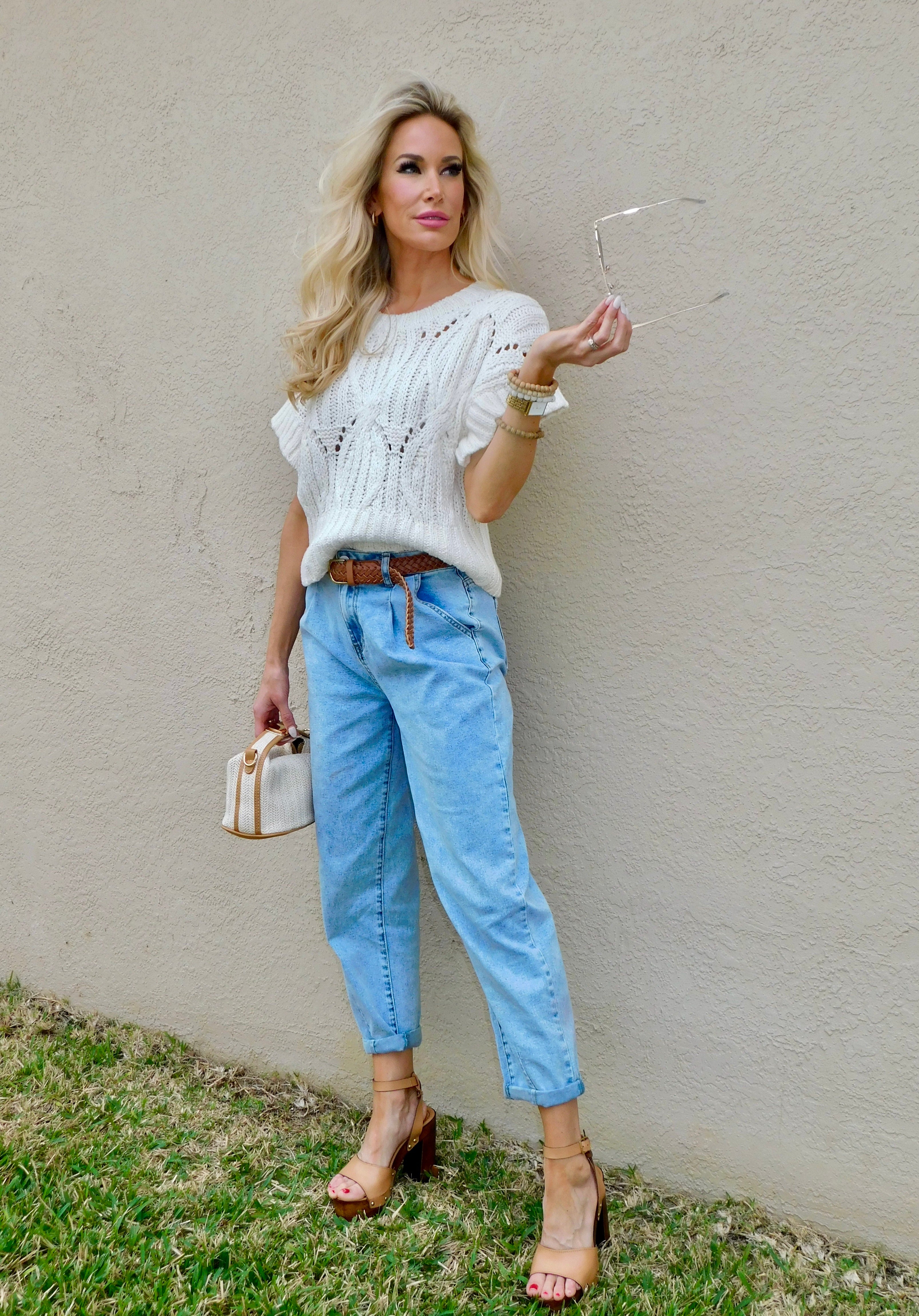 Cali Crochet Knit Top Cali Crochet Knit Top