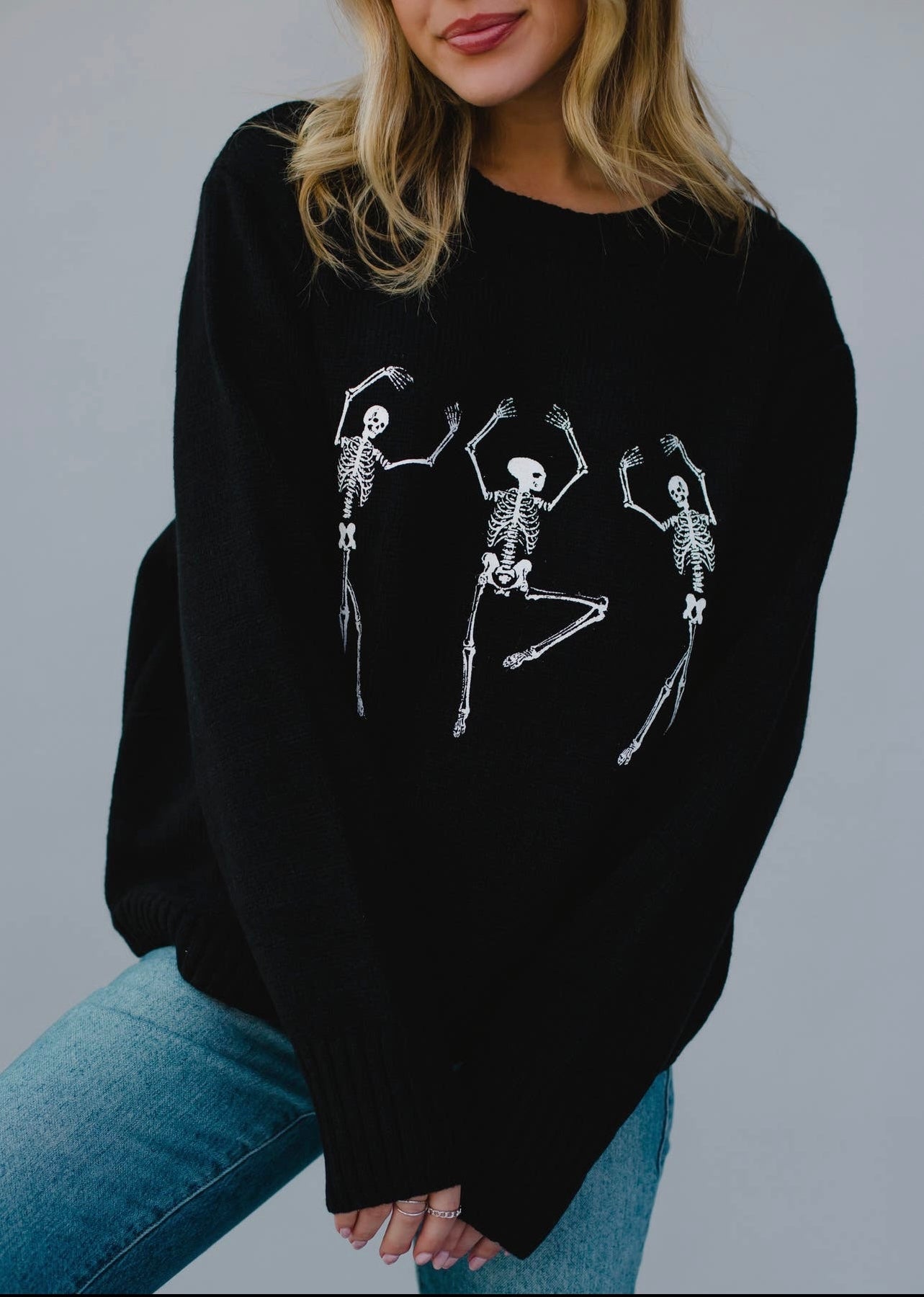 Dancing Skeletons Knit Sweater Dancing Skeletons Knit Sweater