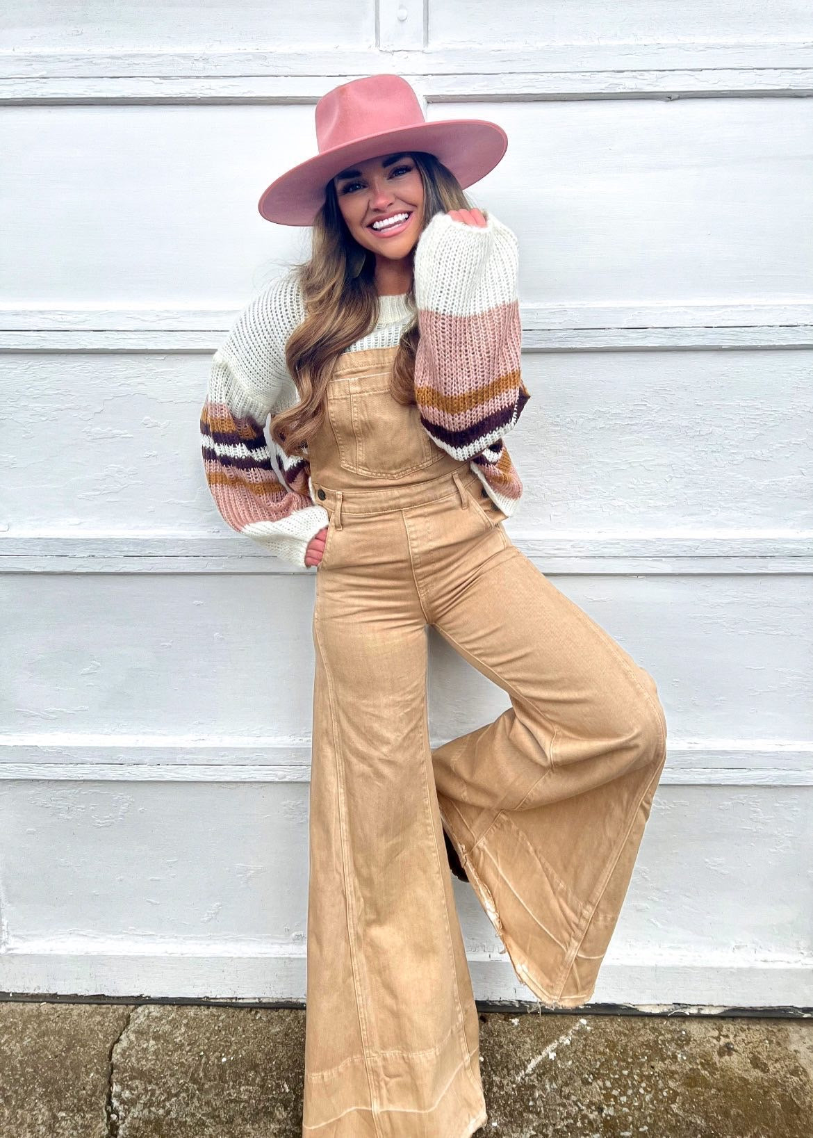 Kelsea Striped Knit Sweater Kelsea Striped Knit Sweater