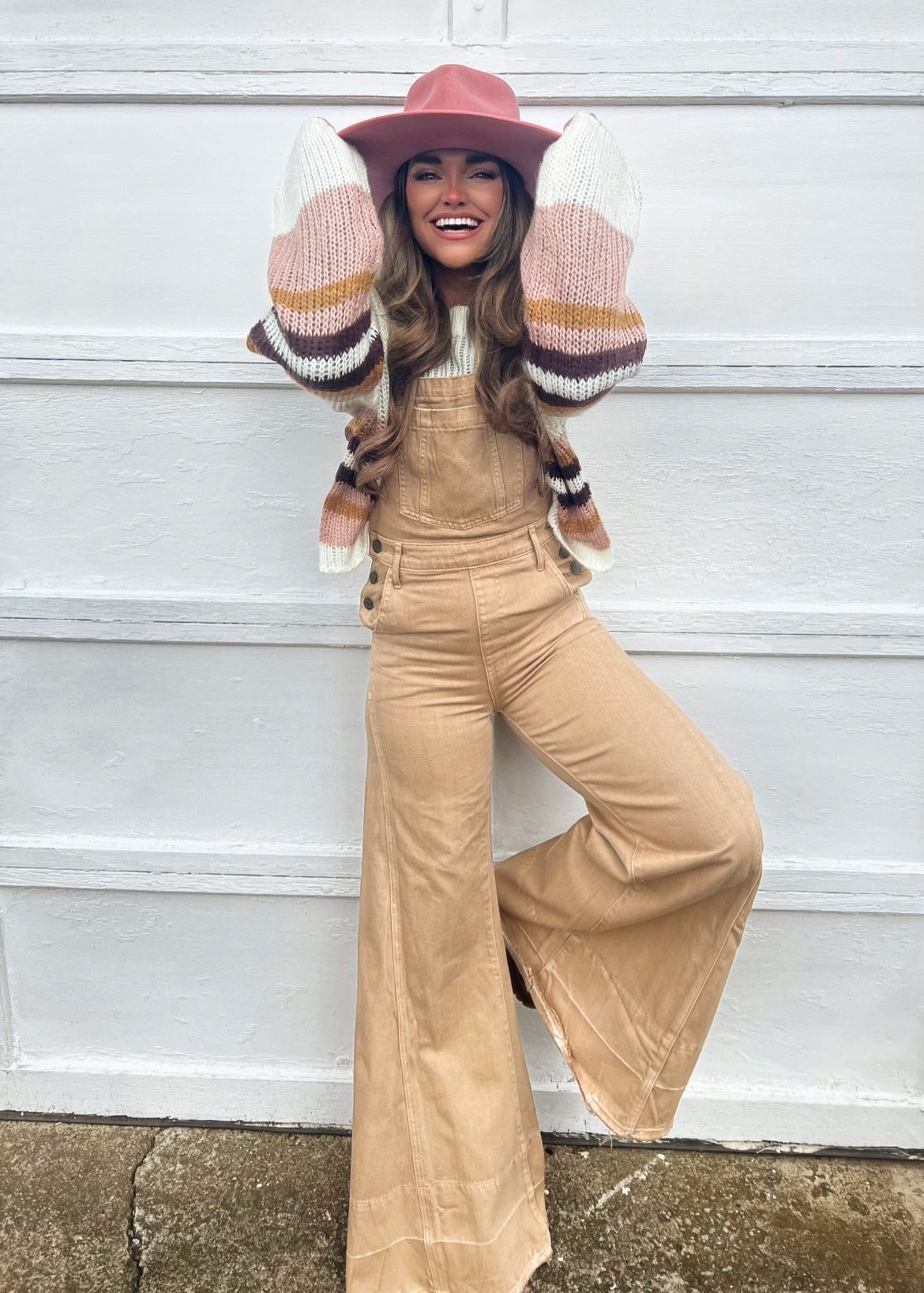 Kelsea Striped Knit Sweater Kelsea Striped Knit Sweater