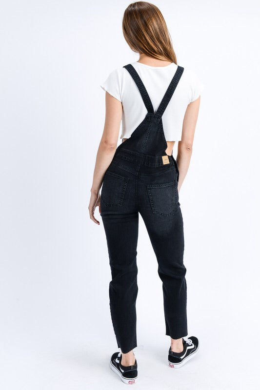 Victoria Skinny Denim Overalls Victoria Skinny Denim Overalls