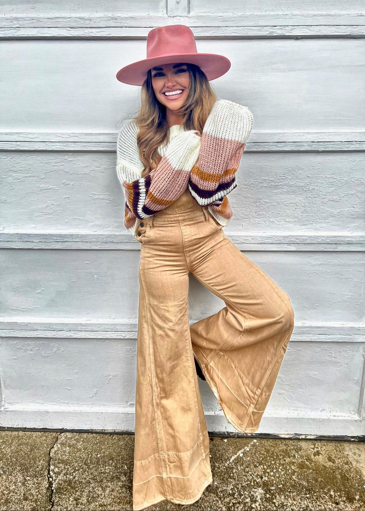 Kelsea Striped Knit Sweater Kelsea Striped Knit Sweater