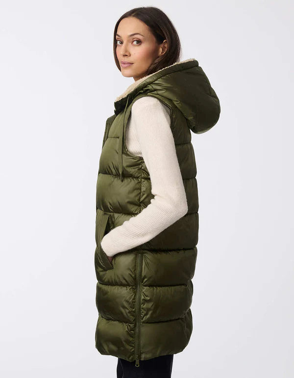 Summit Long Puffer Vest Summit Long Puffer Vest