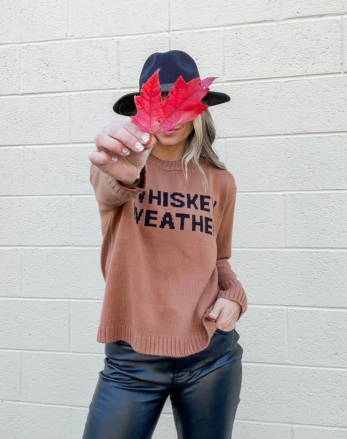Whiskey Weather Knit Pullover Sweater Whiskey Weather Knit Pullover Sweater