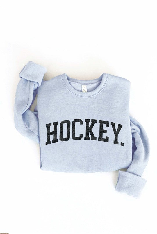 HOCKEY Crewneck Pullover Sweatshirt HOCKEY Crewneck Pullover Sweatshirt