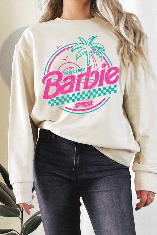 Malibu Barbie Crewneck Sweatshirt Malibu Barbie Crewneck Sweatshirt