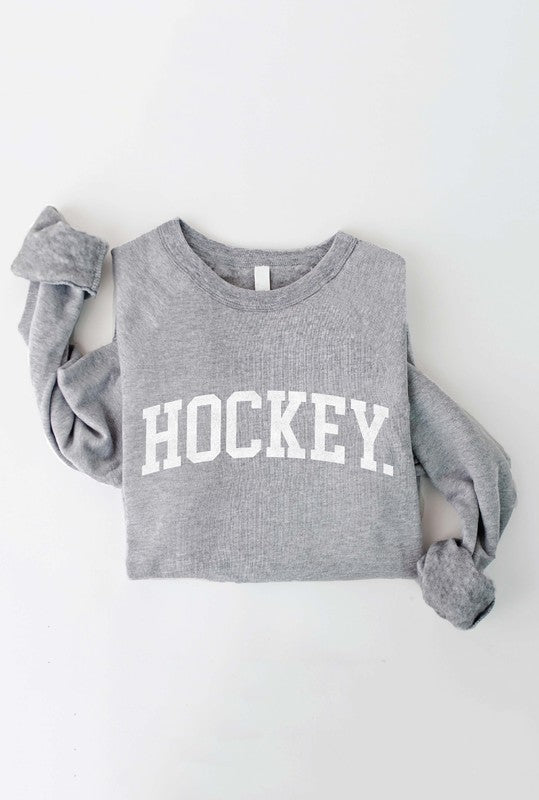 HOCKEY Crewneck Pullover Sweatshirt HOCKEY Crewneck Pullover Sweatshirt
