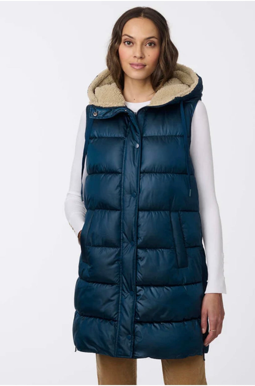 Summit Long Puffer Vest Summit Long Puffer Vest