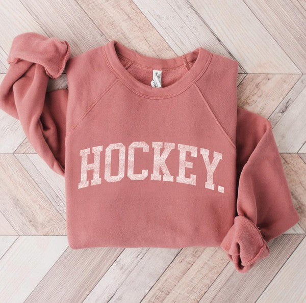 HOCKEY Crewneck Pullover Sweatshirt HOCKEY Crewneck Pullover Sweatshirt