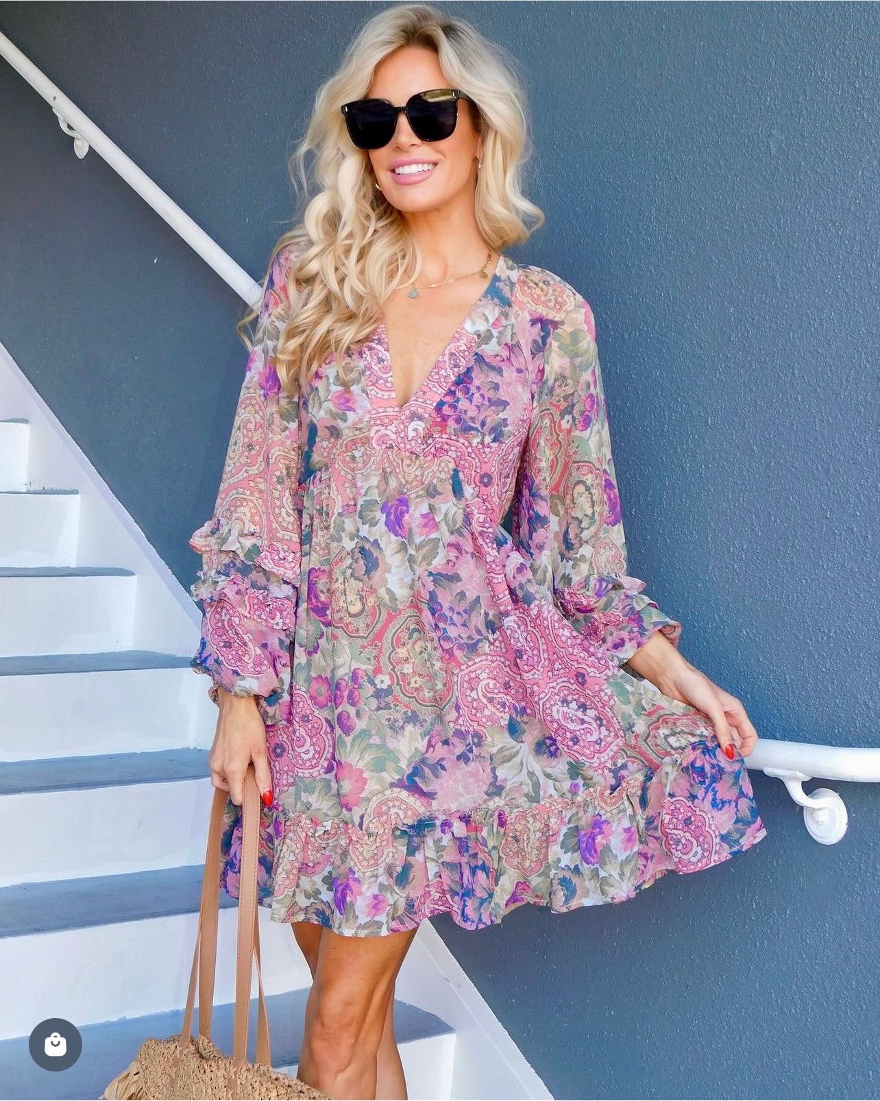 Gemma Babydoll Swing Mini Dress Gemma Babydoll Swing Mini Dress