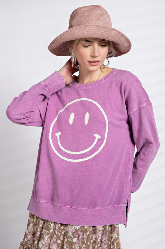 Smiley Face Crewneck Sweatshirt Smiley Face Crewneck Sweatshirt