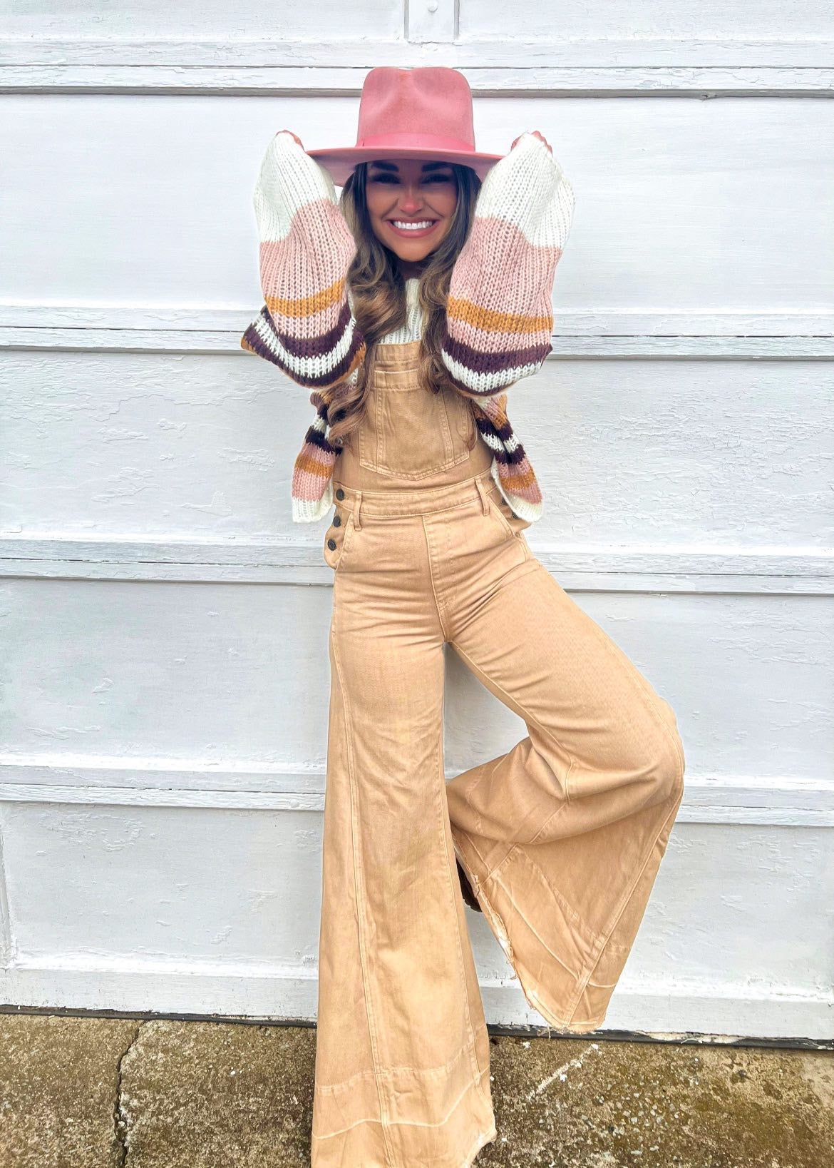 Kelsea Striped Knit Sweater Kelsea Striped Knit Sweater