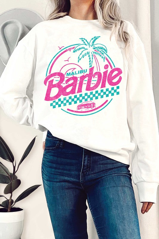 Malibu Barbie Crewneck Sweatshirt Malibu Barbie Crewneck Sweatshirt