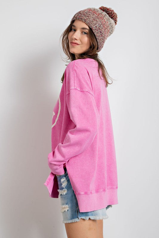 Smiley Face Crewneck Sweatshirt Smiley Face Crewneck Sweatshirt