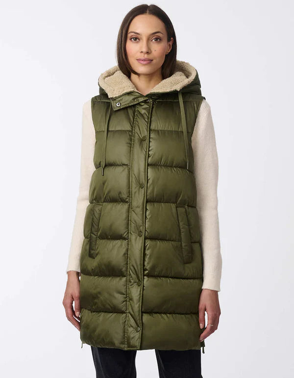 Summit Long Puffer Vest Summit Long Puffer Vest