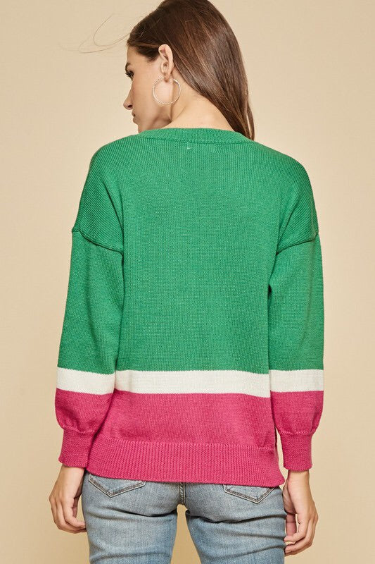 The Abigail Jewel Tone Sweater The Abigail Jewel Tone Sweater