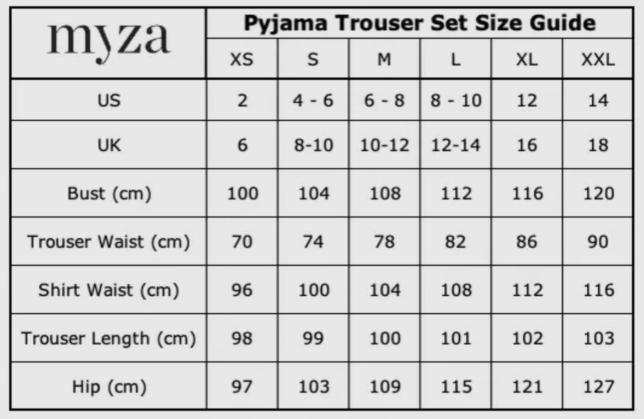 Amara Organic Cotton Pajama Trouser Set Amara Organic Cotton Pajama Trouser Set