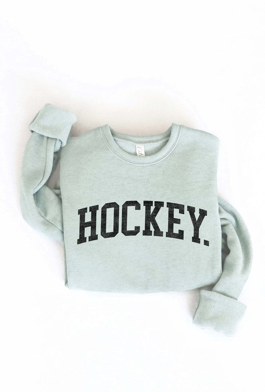 HOCKEY Crewneck Pullover Sweatshirt HOCKEY Crewneck Pullover Sweatshirt