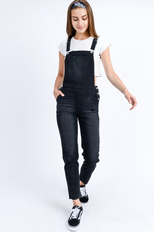 Victoria Skinny Denim Overalls Victoria Skinny Denim Overalls