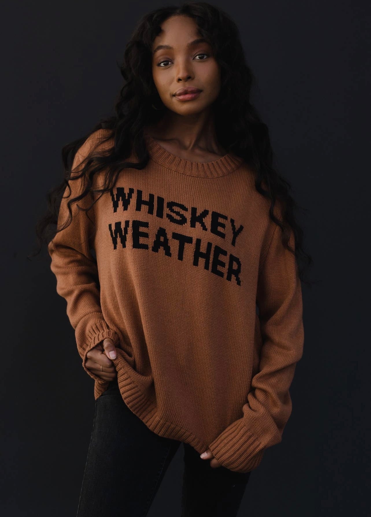 Whiskey Weather Knit Pullover Sweater Whiskey Weather Knit Pullover Sweater