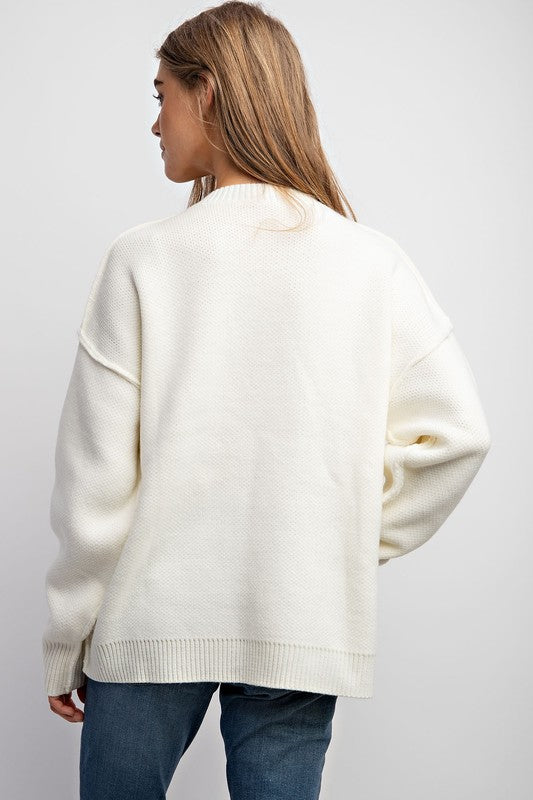Merry Holiday Knit Sweater Merry Holiday Knit Sweater