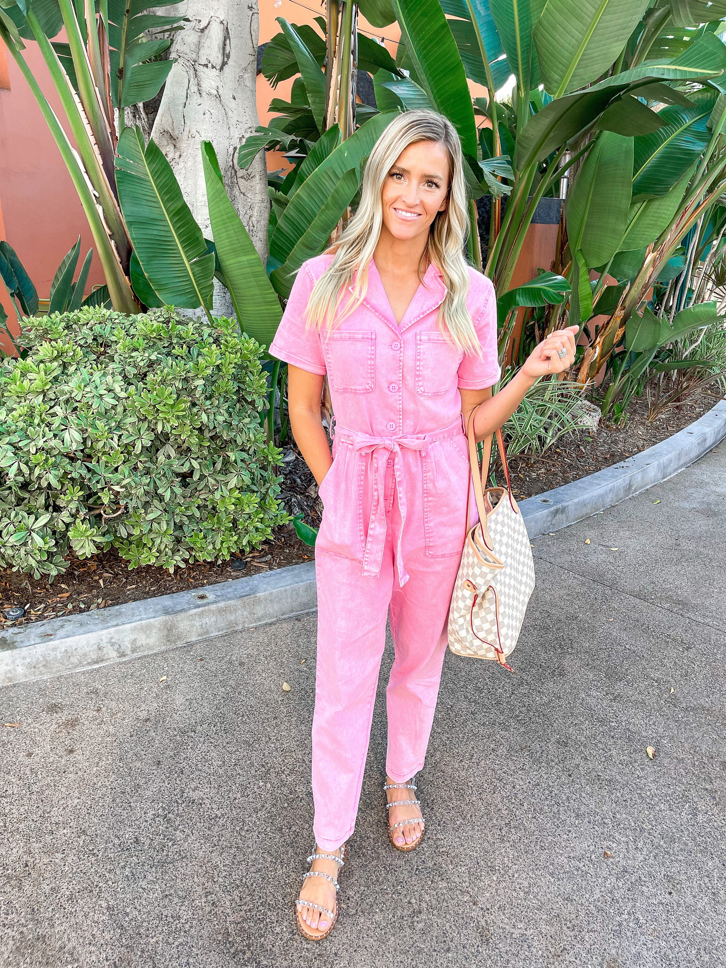 Cassandra Short Sleeve Cotton Utility Jumpsuit Cassandra Short Sleeve Cotton Utility Jumpsuit