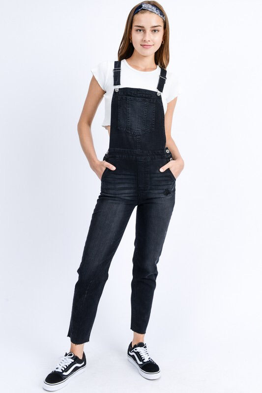 Victoria Skinny Denim Overalls Victoria Skinny Denim Overalls
